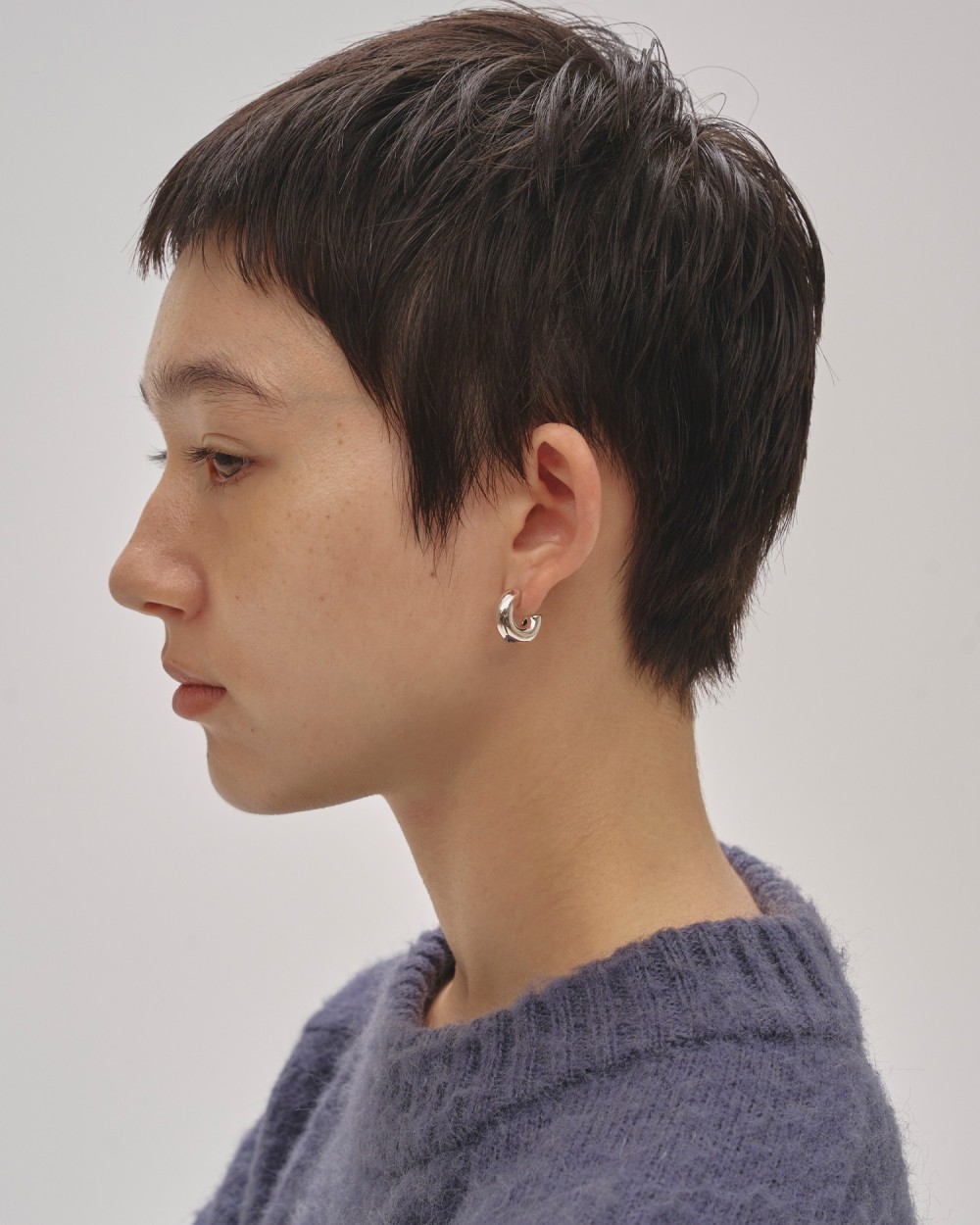 Mini Hoop Pierce (Silver925)