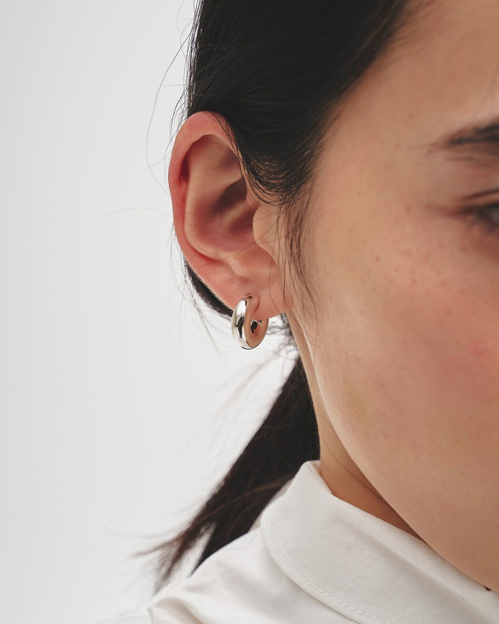 Mini Hoop Pierce (Silver925)