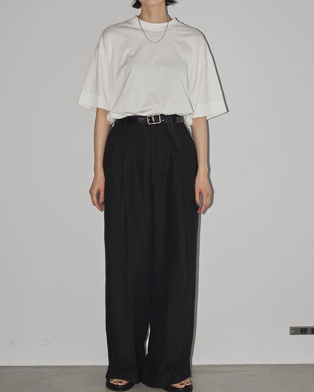 Cotton Silk Useful Halfsleeve T-shirts Cotton Silk Useful Halfsleeve T-shirts,コットンシルク ユースフル ハーフスリーブ Tシャツ,12310602,無地T,Tシャツ,ユースフル,コットンシルク,コットンT,白T,todayful,トゥデイフル,lifes,ライフズ,25ss