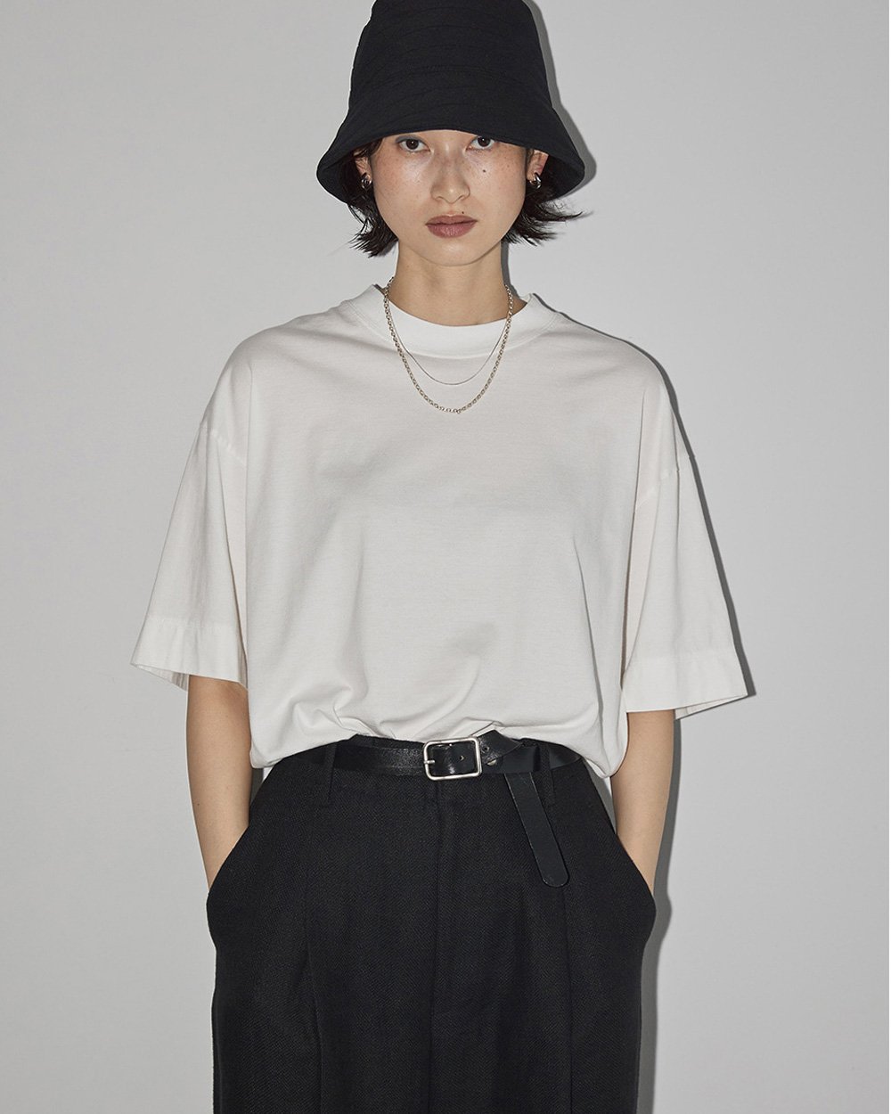 Cotton Silk Useful Halfsleeve T-shirts Cotton Silk Useful Halfsleeve T-shirts,コットンシルク ユースフル ハーフスリーブ Tシャツ,12310602,無地T,Tシャツ,ユースフル,コットンシルク,コットンT,白T,todayful,トゥデイフル,lifes,ライフズ,25ss