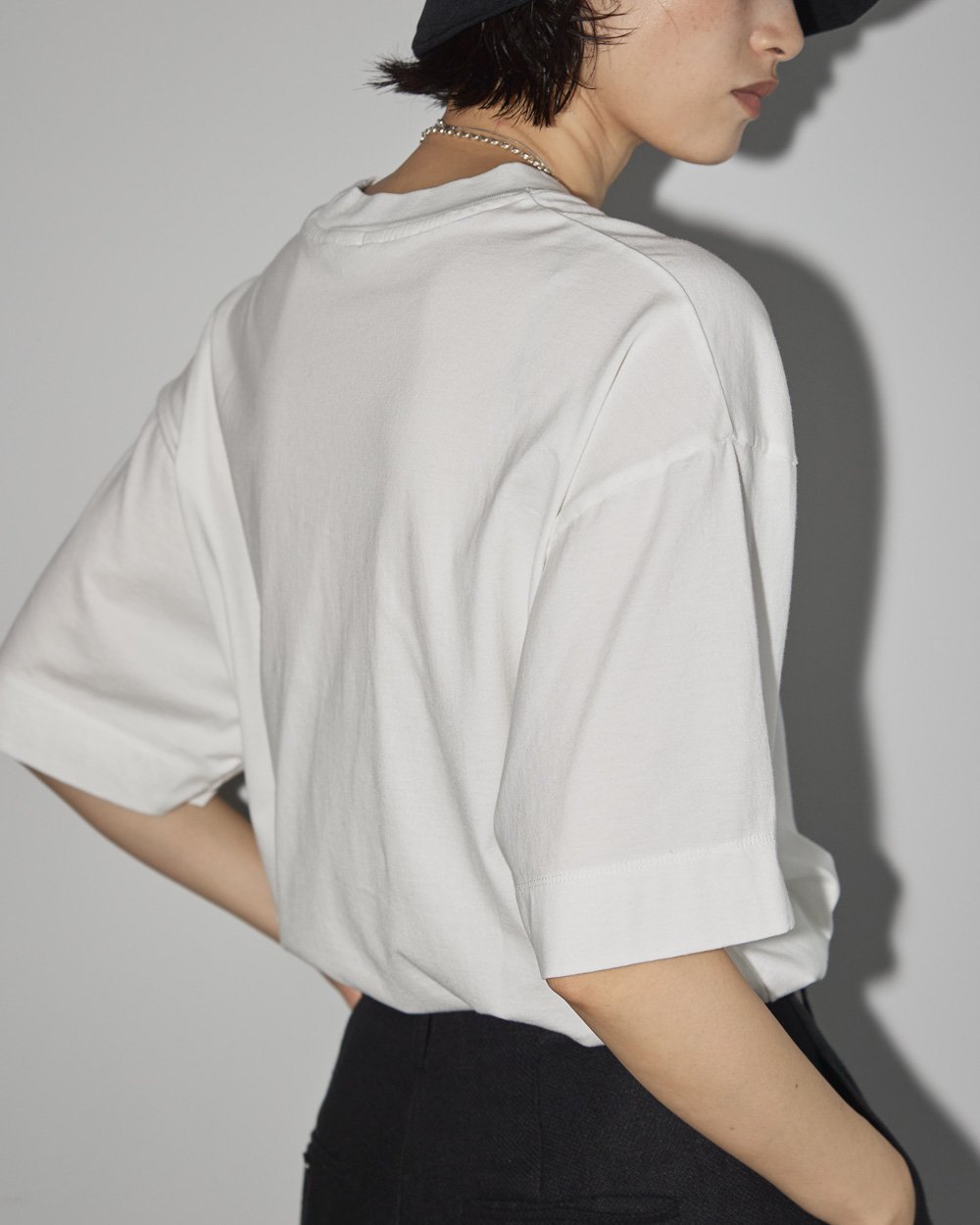 Cotton Silk Useful Halfsleeve T-shirts Cotton Silk Useful Halfsleeve T-shirts,コットンシルク ユースフル ハーフスリーブ Tシャツ,12310602,無地T,Tシャツ,ユースフル,コットンシルク,コットンT,白T,todayful,トゥデイフル,lifes,ライフズ,25ss