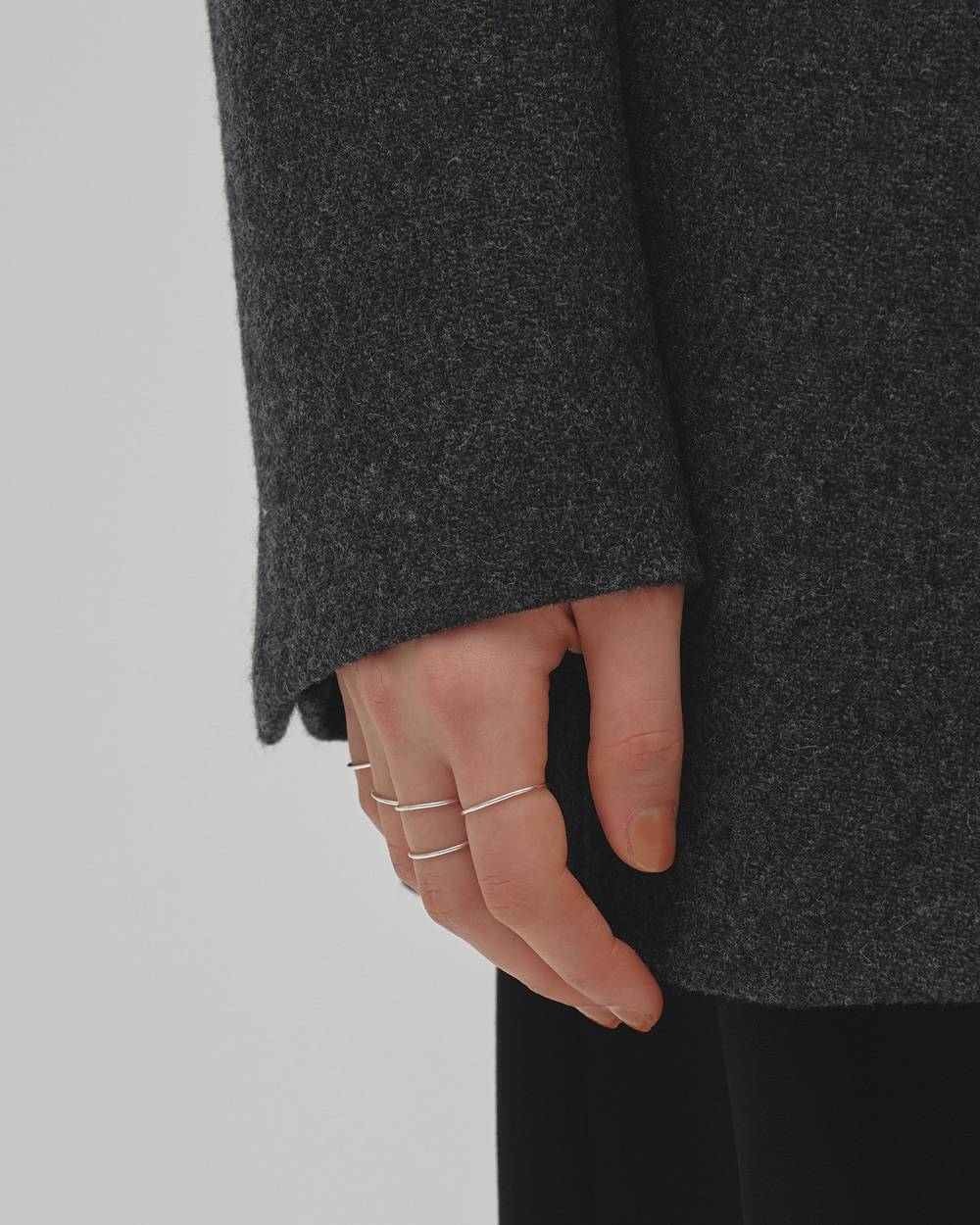 Thin Ring 5 Set (Silver 925)