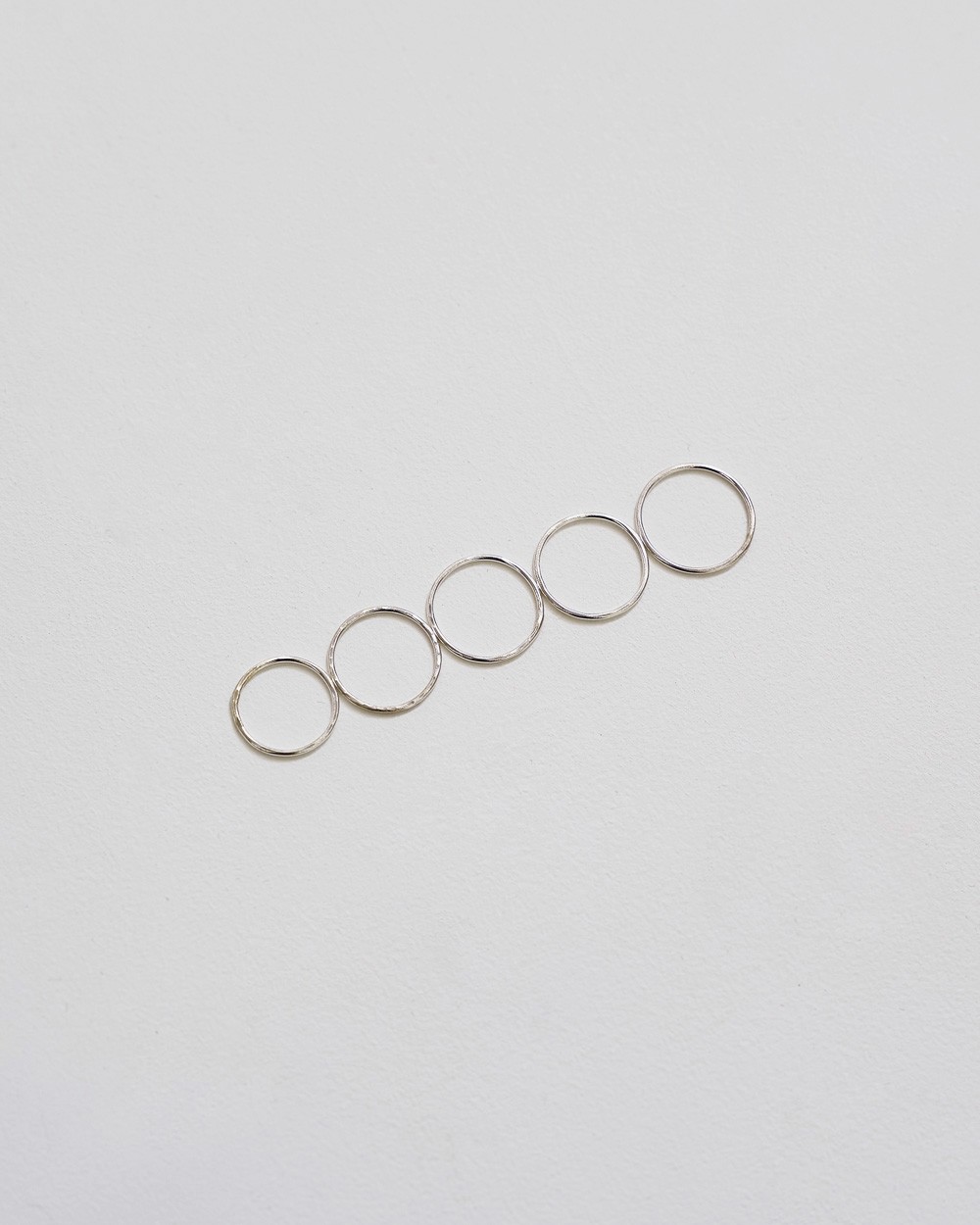 Thin Ring 5 Set (Silver 925)