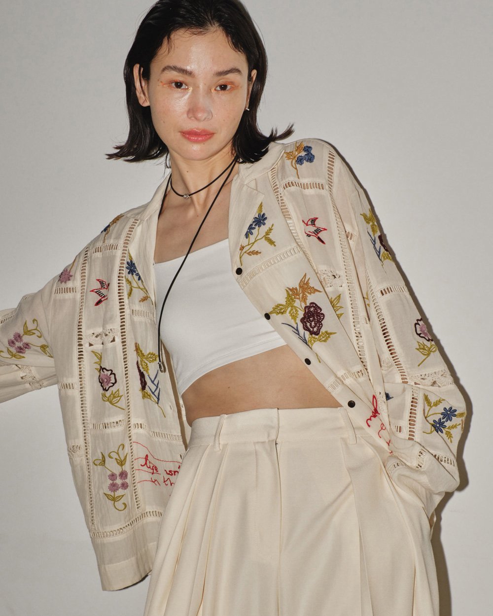 Cupin Flatseam Bratop 12410602,Cupin Flatseam Bratop,カップインフラットシームブラトップ,カットソー,ブラトップ,定番商品,フラットシーム,インナー,下着,カップインブラ,ライフズ,todayful,トゥデイフル,lifes,吉田怜香