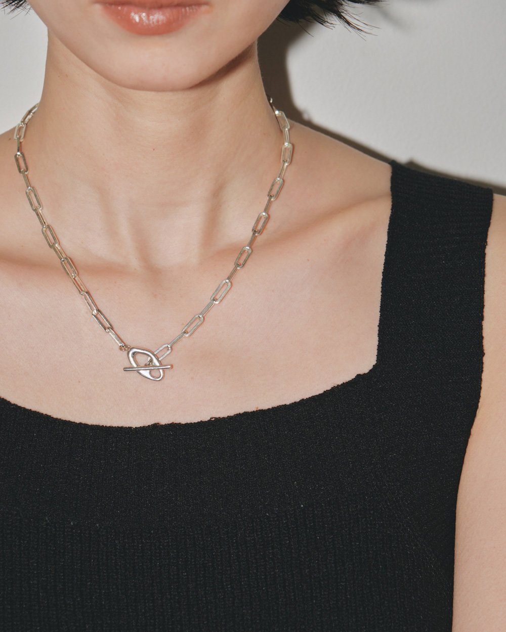 Middle Chain Necklace (Silver925)