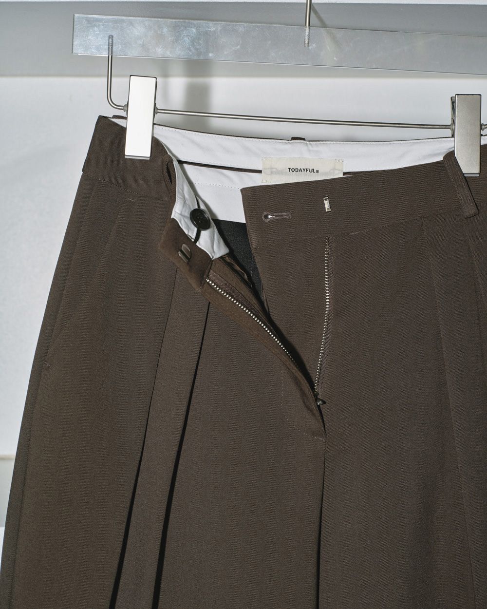 Bonding Wide Trousers Bonding Wide Trousers,ボンディングワイドパンツ,12420710,パンツ,ボトムス,トラウザーズ,ボンディングパンツ,ワイドパンツ,todayful,トゥデイフル,lifes,ライフズ,25aw,吉田怜香