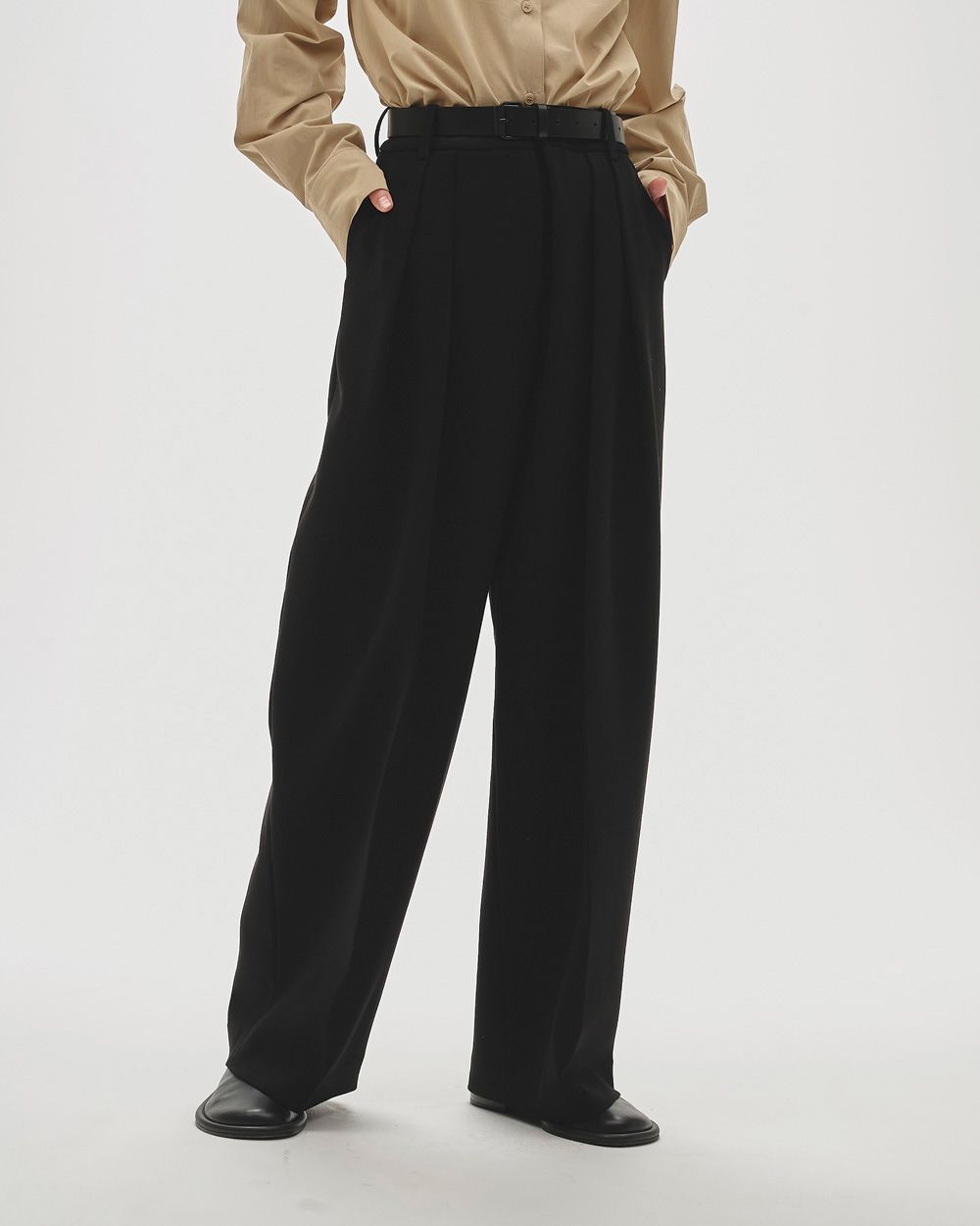 Bonding Wide Trousers Bonding Wide Trousers,ボンディングワイドパンツ,12420710,パンツ,ボトムス,トラウザーズ,ボンディングパンツ,ワイドパンツ,todayful,トゥデイフル,lifes,ライフズ,25aw,吉田怜香