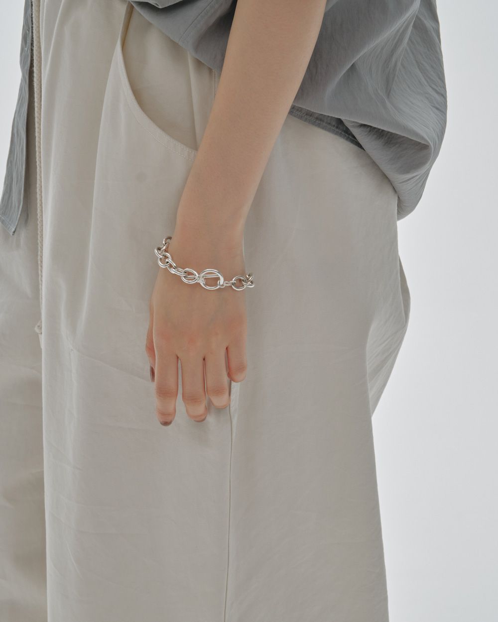 Oval Chain Bracelet (Silver925) Oval Chain Bracelet (Silver925),オーバルチェーンブレスレト,アクセサリー,ジュエリー,ブレスレット,チェーン,チェーンブレスレット,シルバー,Silver925,ライフズ,todayful,トゥデイフル,lifes