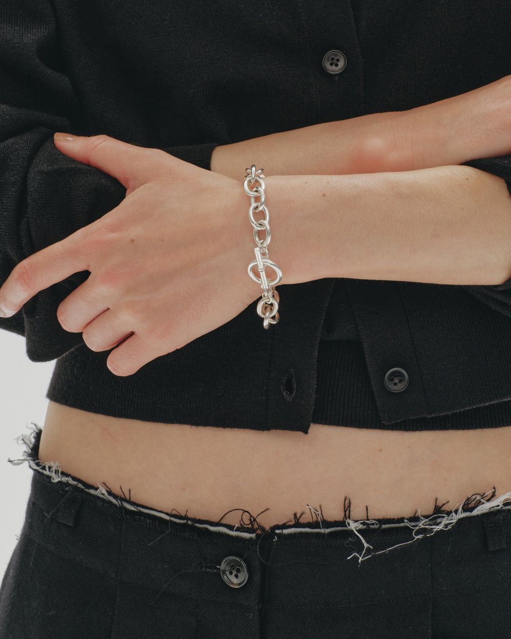 Oval Chain Bracelet (Silver925) Oval Chain Bracelet (Silver925),オーバルチェーンブレスレト,アクセサリー,ジュエリー,ブレスレット,チェーン,チェーンブレスレット,シルバー,Silver925,ライフズ,todayful,トゥデイフル,lifes