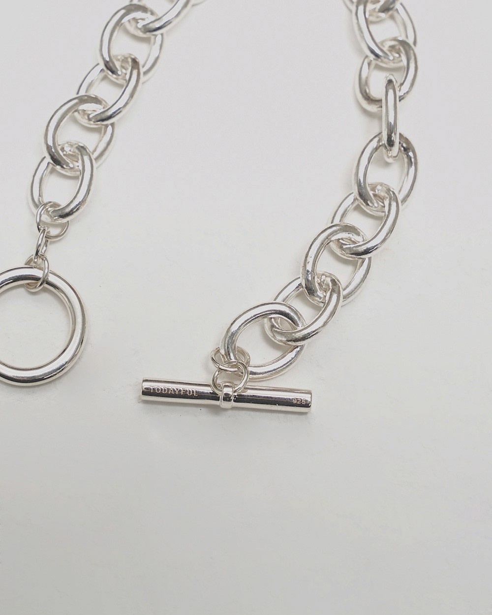 Oval Chain Bracelet (Silver925) Oval Chain Bracelet (Silver925),オーバルチェーンブレスレト,アクセサリー,ジュエリー,ブレスレット,チェーン,チェーンブレスレット,シルバー,Silver925,ライフズ,todayful,トゥデイフル,lifes