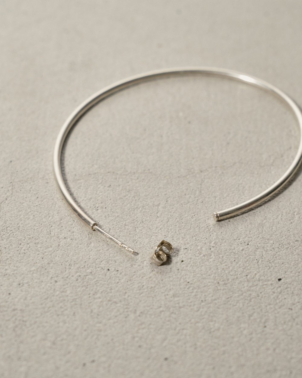 Oval Hoop Pierce (Silver925)