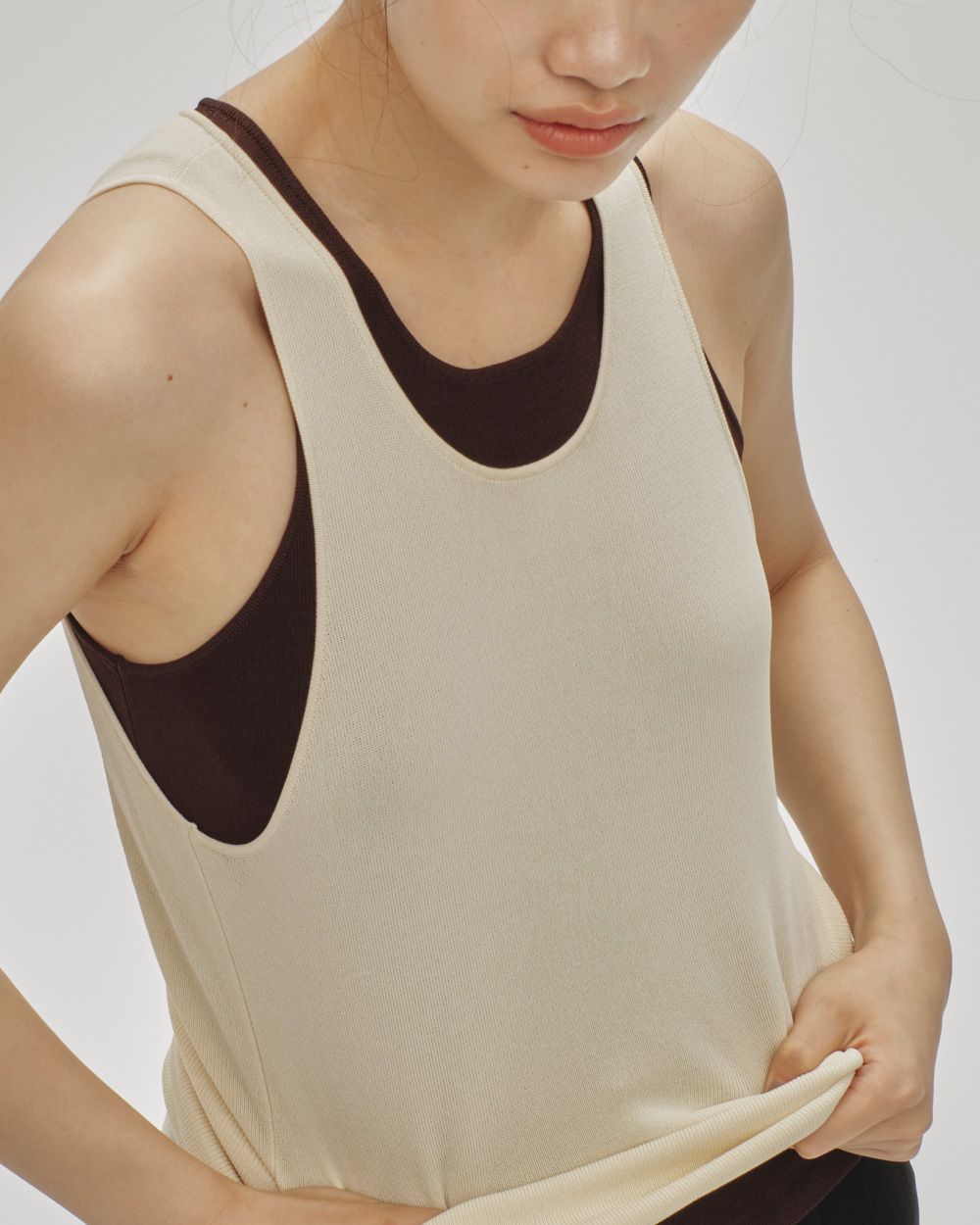 Highgauge Knit Tanktop Highgauge Knit Tanktop,ハイゲージニットタンクトップ,12510511,毎年人気のタンクトップ,定番タンクトップ,ニットタンク,ニットタンクトップ,タンクトップ,ニット,ハイゲージ,ハイゲージニット,todayful,トゥデイフル,lifes,ライフズ,25ss