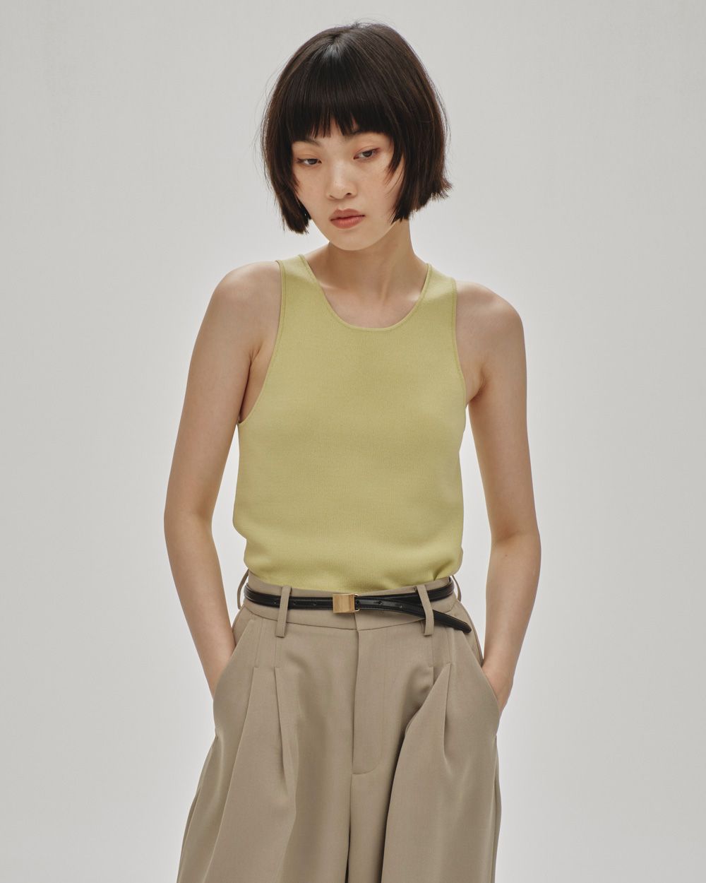 Highgauge Knit Tanktop Highgauge Knit Tanktop,ハイゲージニットタンクトップ,12510511,毎年人気のタンクトップ,定番タンクトップ,ニットタンク,ニットタンクトップ,タンクトップ,ニット,ハイゲージ,ハイゲージニット,todayful,トゥデイフル,lifes,ライフズ,25ss