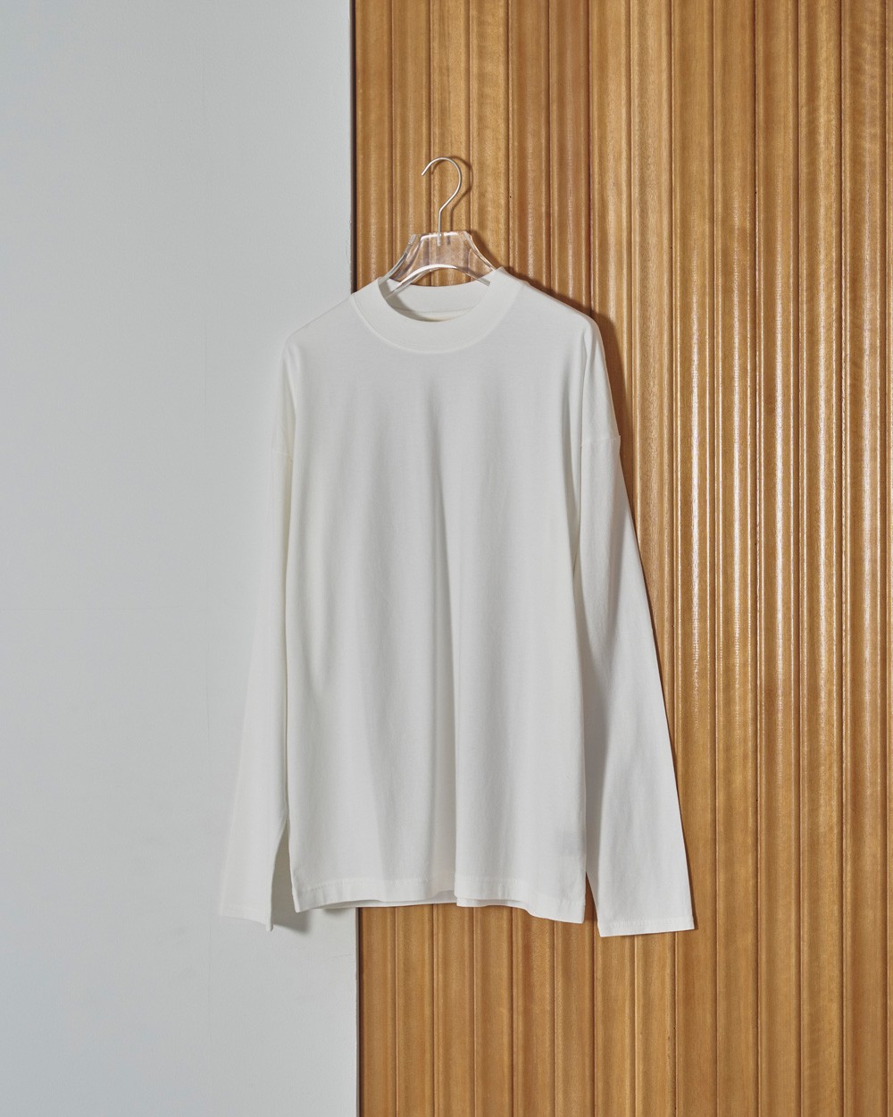 Cottonsilk Useful Long T-shirts Cottonsilk Useful Long T-shirts,コットンシルク ユースフル ロング Tシャツ,12510621,無地T,Tシャツ,ユースフル,コットンシルク,コットンT,白T,ロンT,重ね着T,todayful,トゥデイフル,lifes,ライフズ,25ss