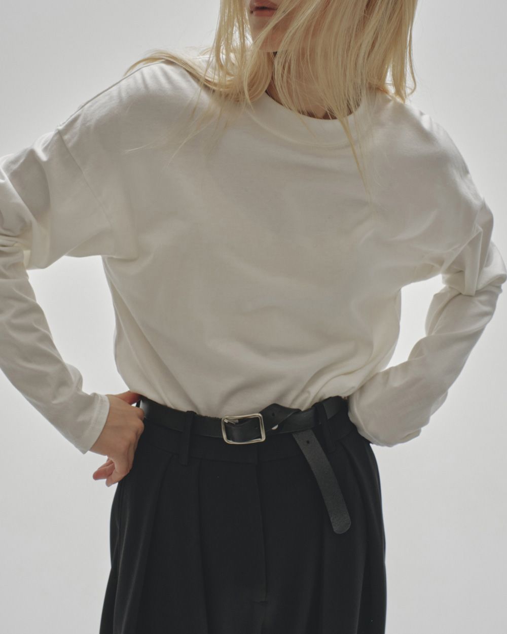 Cottonsilk Useful Long T-shirts Cottonsilk Useful Long T-shirts,コットンシルク ユースフル ロング Tシャツ,12510621,無地T,Tシャツ,ユースフル,コットンシルク,コットンT,白T,ロンT,重ね着T,todayful,トゥデイフル,lifes,ライフズ,25ss