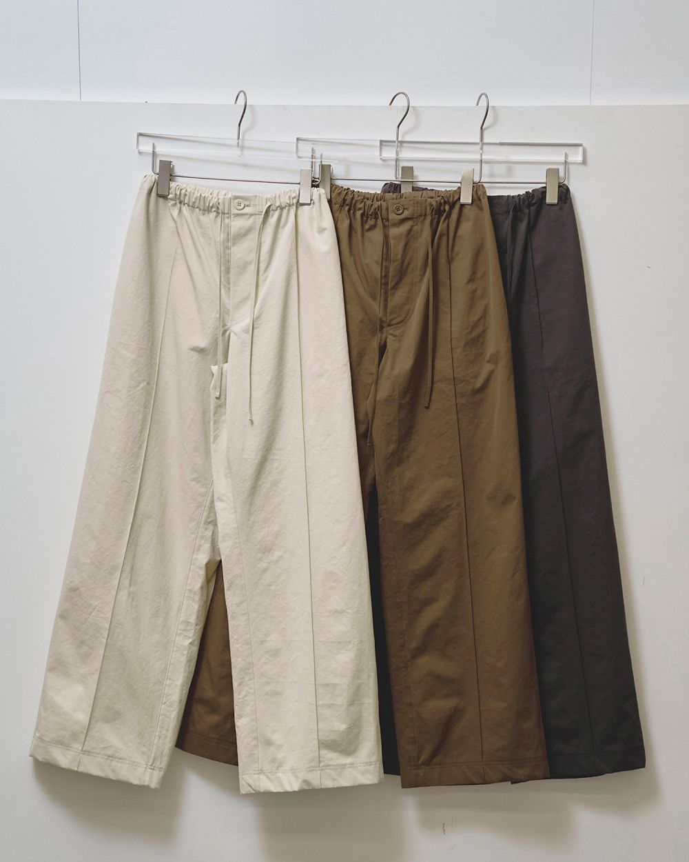 Cotton Easy Pants Cotton Easy Pants,コットンイージーパンツ,12510716,コットンパンツ,ボトムス,トラウザーズ,パンツ,イージーパンツ,ラフパンツ,todayful,トゥデイフル,lifes,ライフズ,25ss,吉田怜香