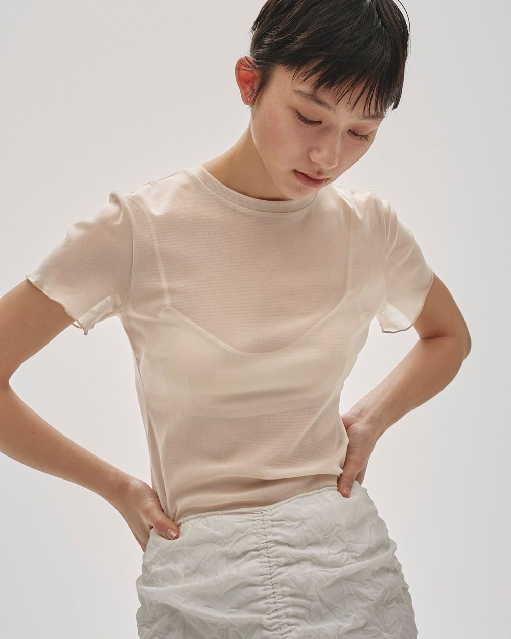 Cupin Satin Bratop Cupin Satin Bratop,カップインサテンブラトップ,12521021,ブラトップ,サテンブラトップ,カップインブラトップ,カップイン,サテンブラ,todayful,トゥデイフル,lifes,ライフズ,25ss,吉田怜香