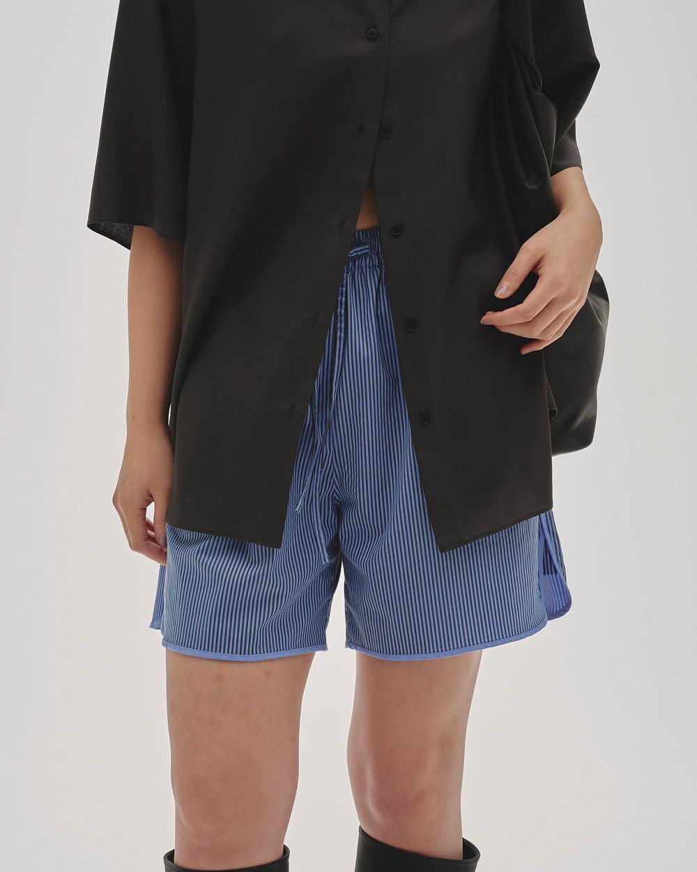 Silk100% Halfsleeve Shirts Silk100% Halfsleeve Shirts,シルク100%ハーフスリーブシャツ,12520413,シャツ,トップス,半袖シャツ,ハーフスリーブトップ,シルクシャツ,シルク100%,todayful,トゥデイフル,lifes,ライフズ,25aw,吉田怜香