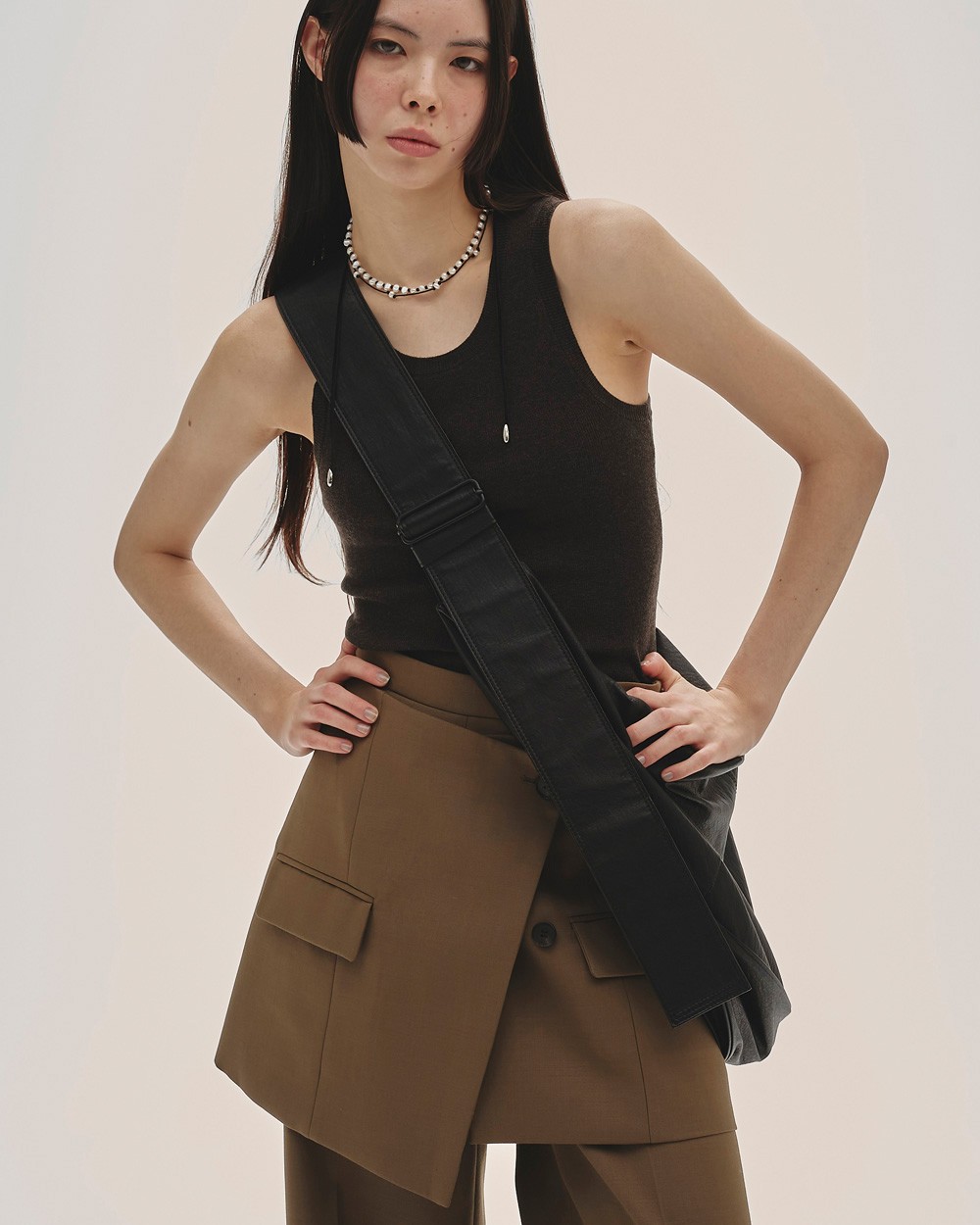 Roundhem Knit Tanktop Roundhem Knit Tanktop,ラウンドヘムニットタンクトップ,12520503,タンクトップ,ニットタンク,ニットトップ,ラウンドヘムニットタンク,無地ニット,無地タンク,todayful,トゥデイフル,lifes,ライフズ,25aw,吉田怜香