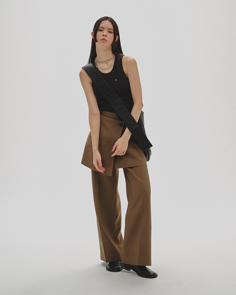 Roundhem Knit Tanktop Roundhem Knit Tanktop,ラウンドヘムニットタンクトップ,12520503,タンクトップ,ニットタンク,ニットトップ,ラウンドヘムニットタンク,無地ニット,無地タンク,todayful,トゥデイフル,lifes,ライフズ,25aw,吉田怜香