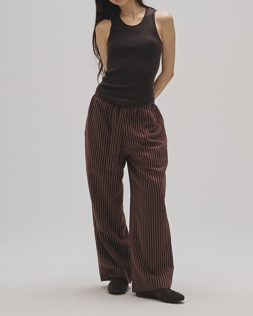 Roundhem Knit Tanktop Roundhem Knit Tanktop,ラウンドヘムニットタンクトップ,12520503,タンクトップ,ニットタンク,ニットトップ,ラウンドヘムニットタンク,無地ニット,無地タンク,todayful,トゥデイフル,lifes,ライフズ,25aw,吉田怜香