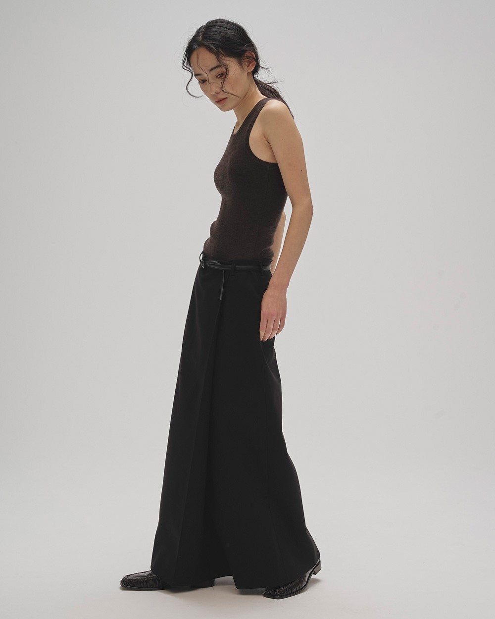 Roundhem Knit Tanktop Roundhem Knit Tanktop,ラウンドヘムニットタンクトップ,12520503,タンクトップ,ニットタンク,ニットトップ,ラウンドヘムニットタンク,無地ニット,無地タンク,todayful,トゥデイフル,lifes,ライフズ,25aw,吉田怜香