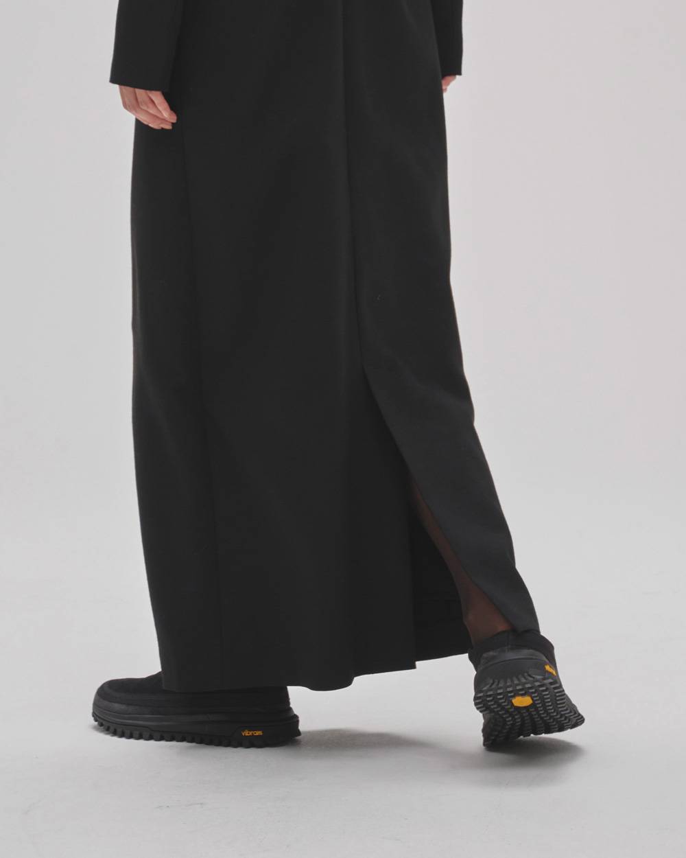 Vibramsole Leather Sabot Vibramsole Leather Sabot,ビブラムソールレザーサボ,12521002,サボ,靴,サンダル,レザーサボ,ビブラムソール,todayful,トゥデイフル,lifes,ライフズ,25aw,吉田怜香