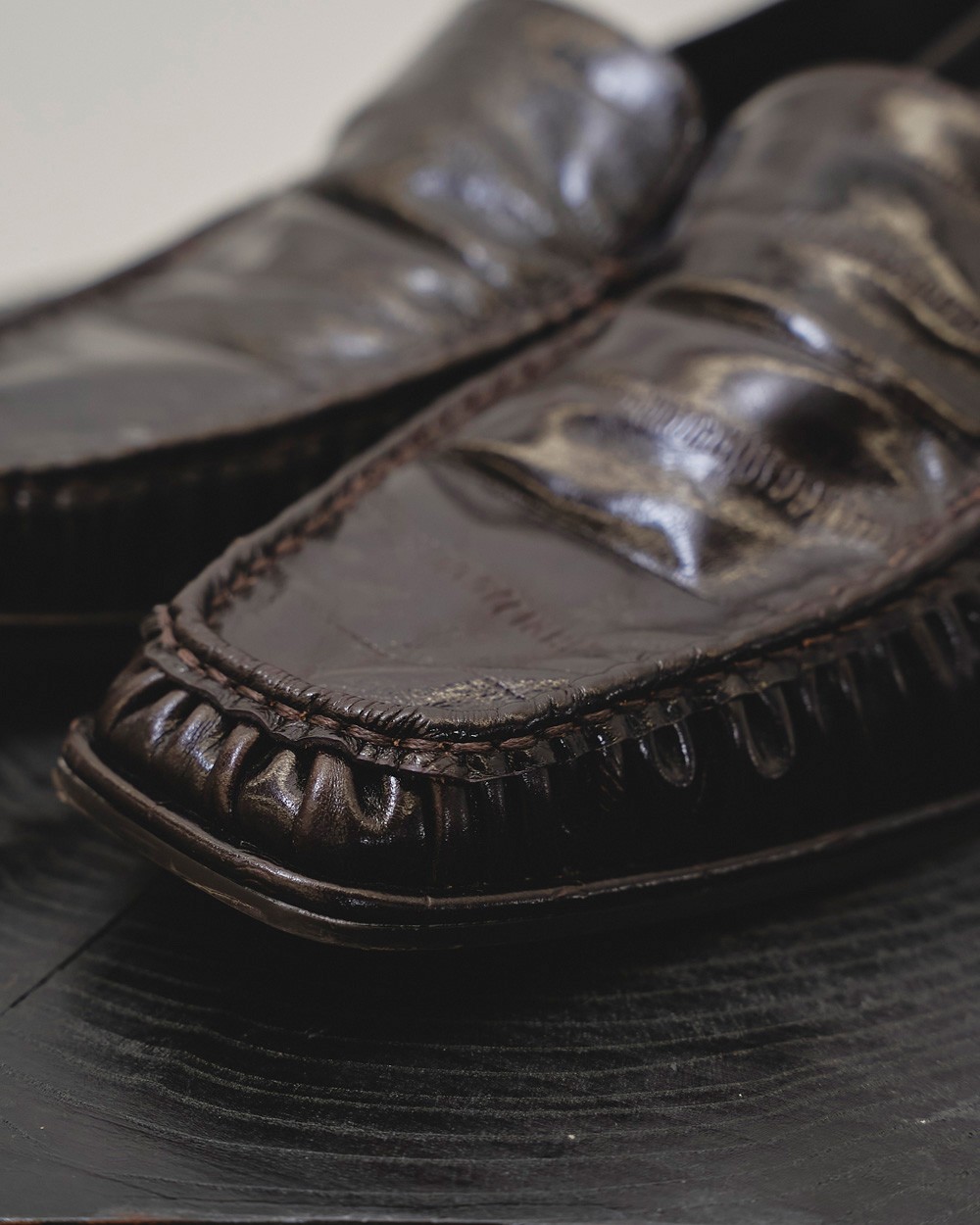 Squaretoe Gather Loafers Squaretoe Gather Loafers,スクエアトゥギャザーローファー,12521007,スクエアトゥローファー,ローファー,ギャザーローファー,靴,シューズ,フラットシューズ,レザーシューズ,レザーローファー,todayful,トゥデイフル,lifes,ライフズ,25aw,吉田怜香