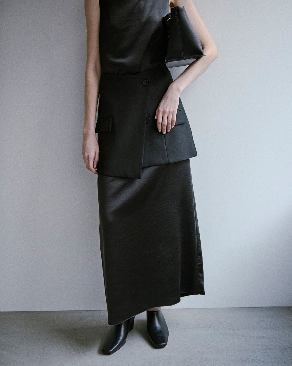 Squaretoe Leather Sabot Squaretoe Leather Sabot,スクエアレザーサボ,12521020,スクエアサボ,サボ,シューズ,レザーサボ,レザーシューズ,スクエアトゥサボ,靴,サンダル,todayful,トゥデイフル,lifes,ライフズ,25aw,吉田怜香