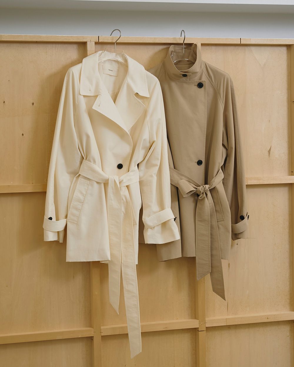 Spring Short Trench Spring Short Trench,スプリングショートトレンチ,12610001,ジャケット,ショートトレンチ,トレンチ,スプリングトレンチ,アウター,todayful,トゥデイフル,lifes,吉田怜香,26ss