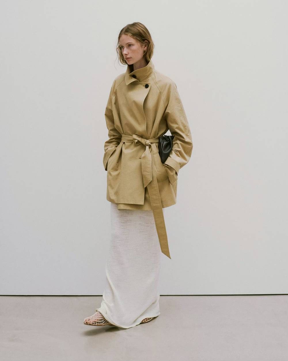 Spring Short Trench Spring Short Trench,スプリングショートトレンチ,12610001,ジャケット,ショートトレンチ,トレンチ,スプリングトレンチ,アウター,todayful,トゥデイフル,lifes,吉田怜香,26ss