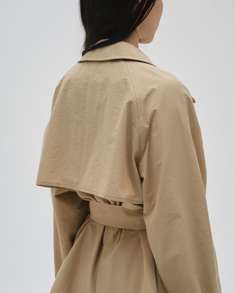 Spring Short Trench Spring Short Trench,スプリングショートトレンチ,12610001,ジャケット,ショートトレンチ,トレンチ,スプリングトレンチ,アウター,todayful,トゥデイフル,lifes,吉田怜香,26ss