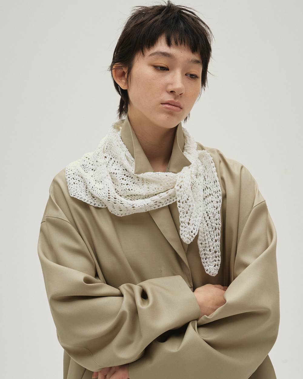 Wool100% Spring Coat Wool100% Spring Coat,ウール100%スプリングコート,12610003,コート,スプリングコート,ウールコート,ウール100%,アウター,todayful,トゥデイフル,lifes,吉田怜香,26ss