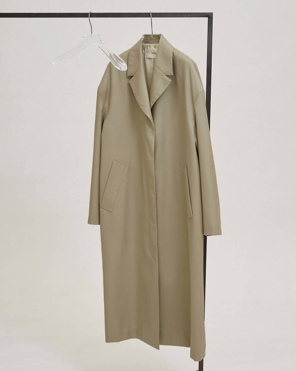 Wool100% Spring Coat Wool100% Spring Coat,ウール100%スプリングコート,12610003,コート,スプリングコート,ウールコート,ウール100%,アウター,todayful,トゥデイフル,lifes,吉田怜香,26ss