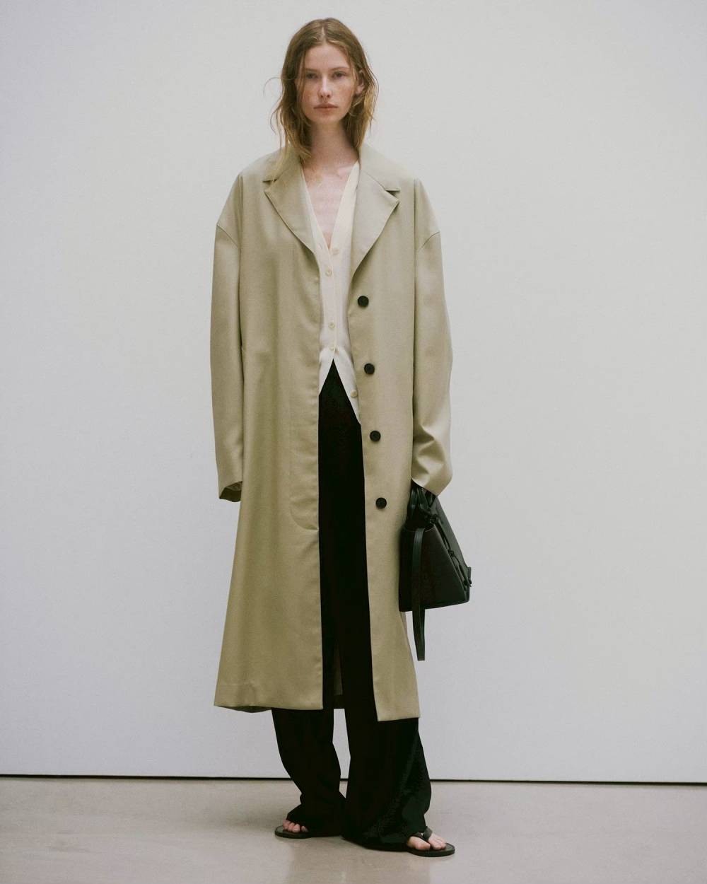 Wool100% Spring Coat Wool100% Spring Coat,ウール100%スプリングコート,12610003,コート,スプリングコート,ウールコート,ウール100%,アウター,todayful,トゥデイフル,lifes,吉田怜香,26ss