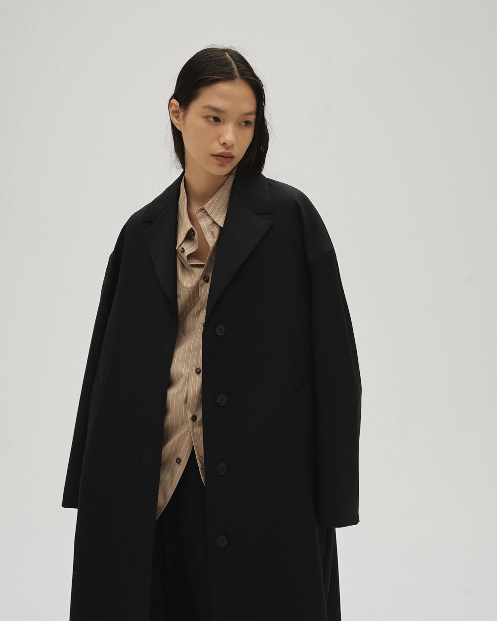 Wool100% Spring Coat Wool100% Spring Coat,ウール100%スプリングコート,12610003,コート,スプリングコート,ウールコート,ウール100%,アウター,todayful,トゥデイフル,lifes,吉田怜香,26ss