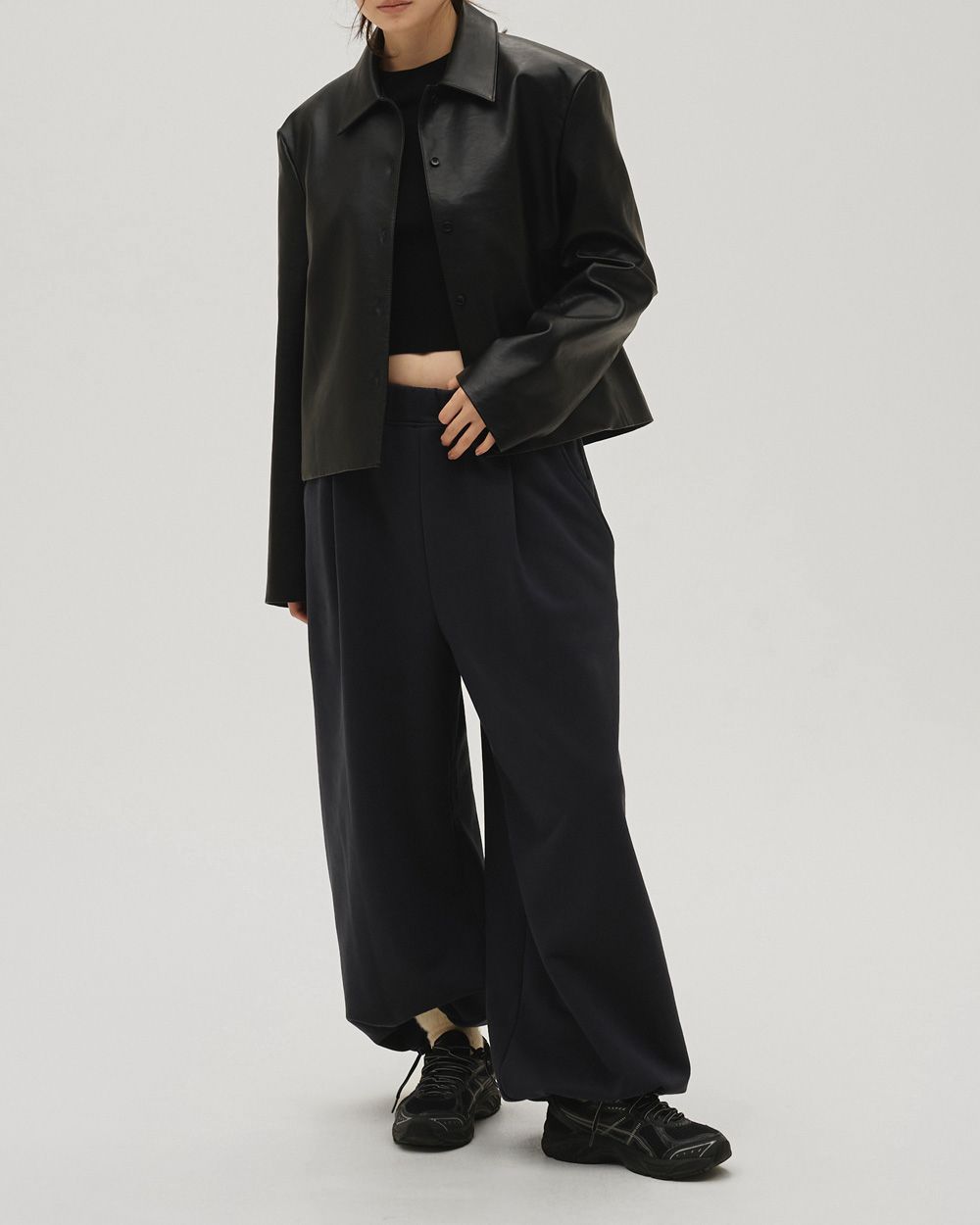 Leather Shirts Jacket Leather Shirts Jacket,レザーシャツジャケット,12610101,ジャケット,シャツジャケット,レザージャケット,アウター,todayful,トゥデイフル,lifes,吉田怜香,26ss