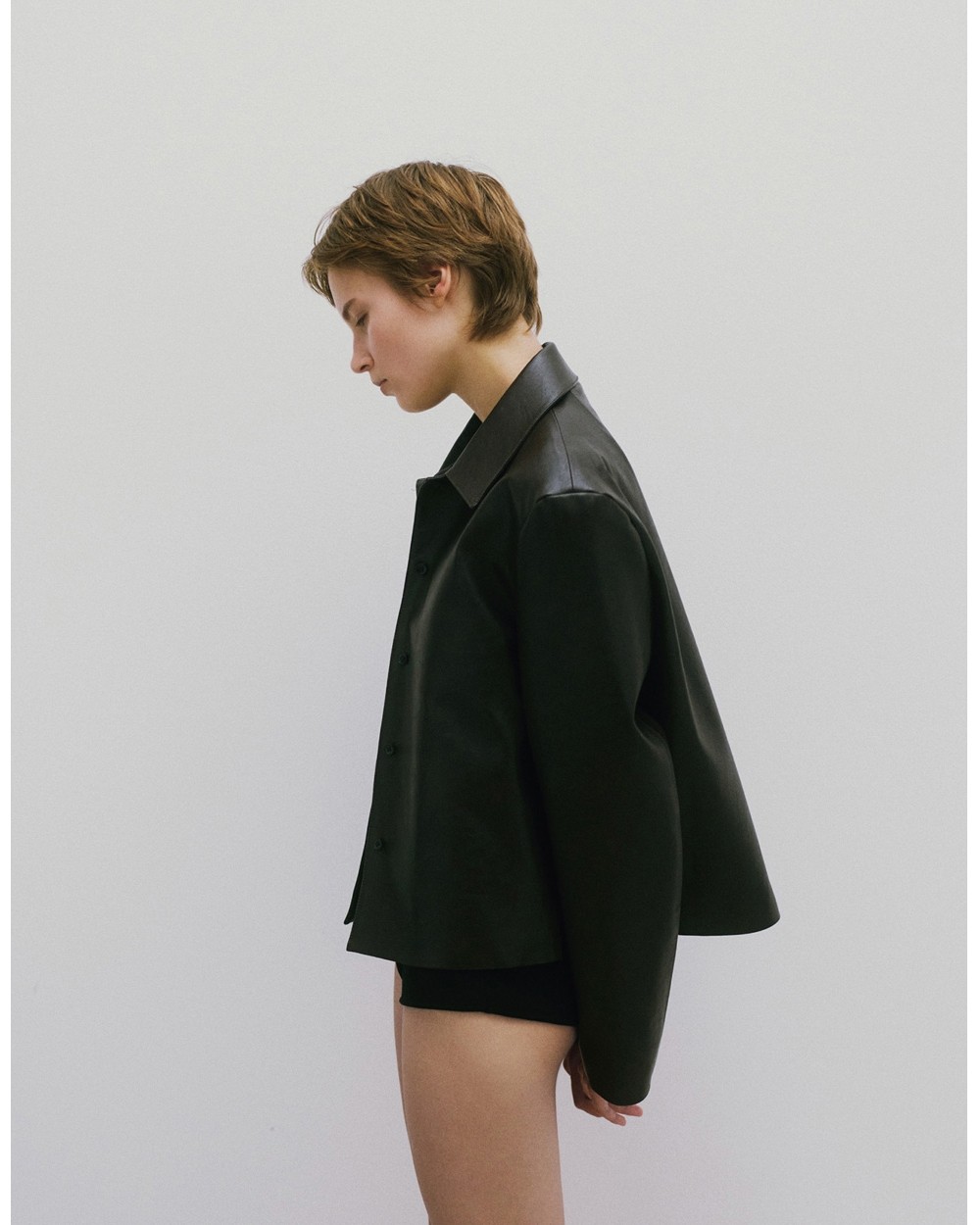 Leather Shirts Jacket Leather Shirts Jacket,レザーシャツジャケット,12610101,ジャケット,シャツジャケット,レザージャケット,アウター,todayful,トゥデイフル,lifes,吉田怜香,26ss