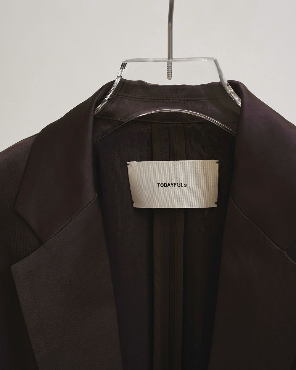 Satin Over Jacket Satin Over Jacket,サテンオーバージャケット,12610103,サテン,オーバージャケット,サテンジャケット,ジャケット,アウター,todayful,トゥデイフル,lifes,吉田怜香,26ss