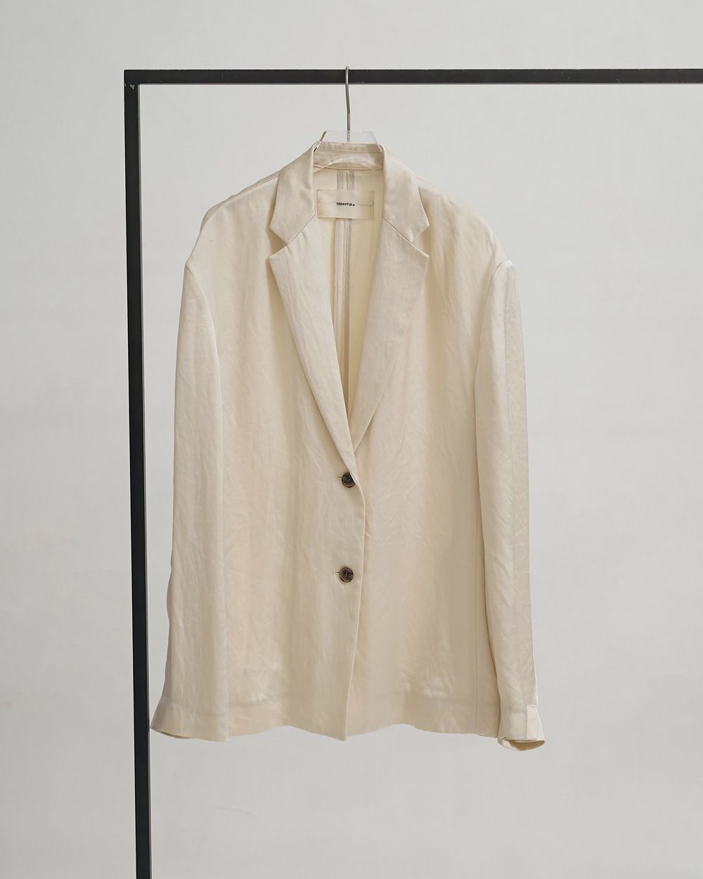 Satin Over Jacket Satin Over Jacket,サテンオーバージャケット,12610103,サテン,オーバージャケット,サテンジャケット,ジャケット,アウター,todayful,トゥデイフル,lifes,吉田怜香,26ss