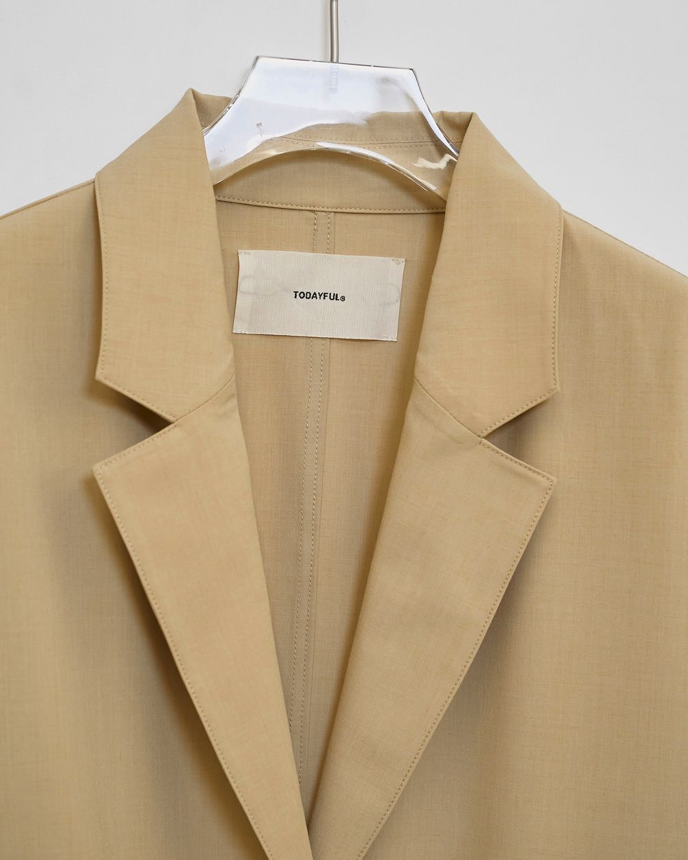 Dry Touch Rough Jacket Dry Touch Rough Jacket,ドライタッチラフジャケット,12610105,ドライタッチジャケット,ラフジャケット,ジャケット,アウター,todayful,トゥデイフル,lifes,吉田怜香,26ss