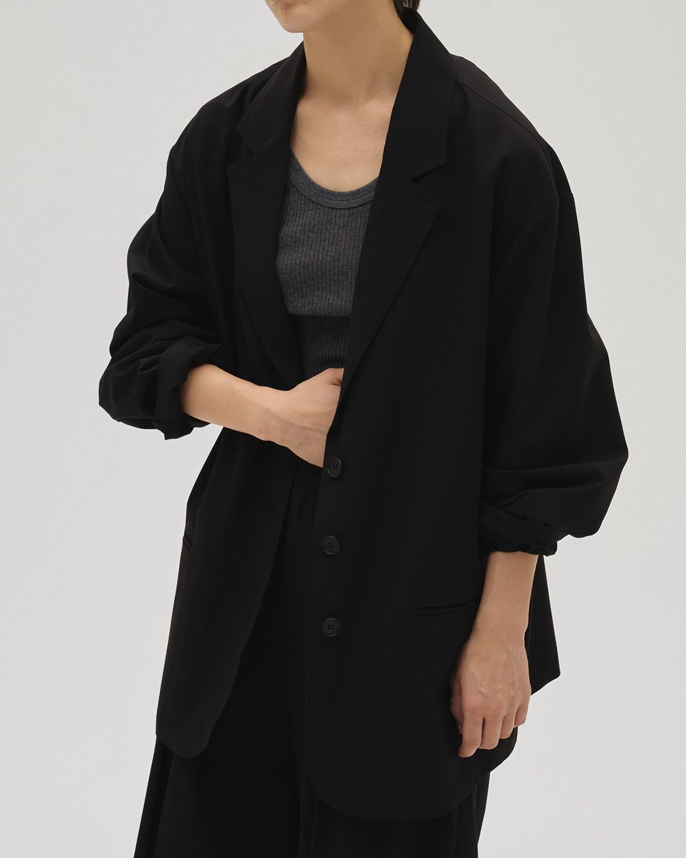 Dry Touch Rough Jacket Dry Touch Rough Jacket,ドライタッチラフジャケット,12610105,ドライタッチジャケット,ラフジャケット,ジャケット,アウター,todayful,トゥデイフル,lifes,吉田怜香,26ss