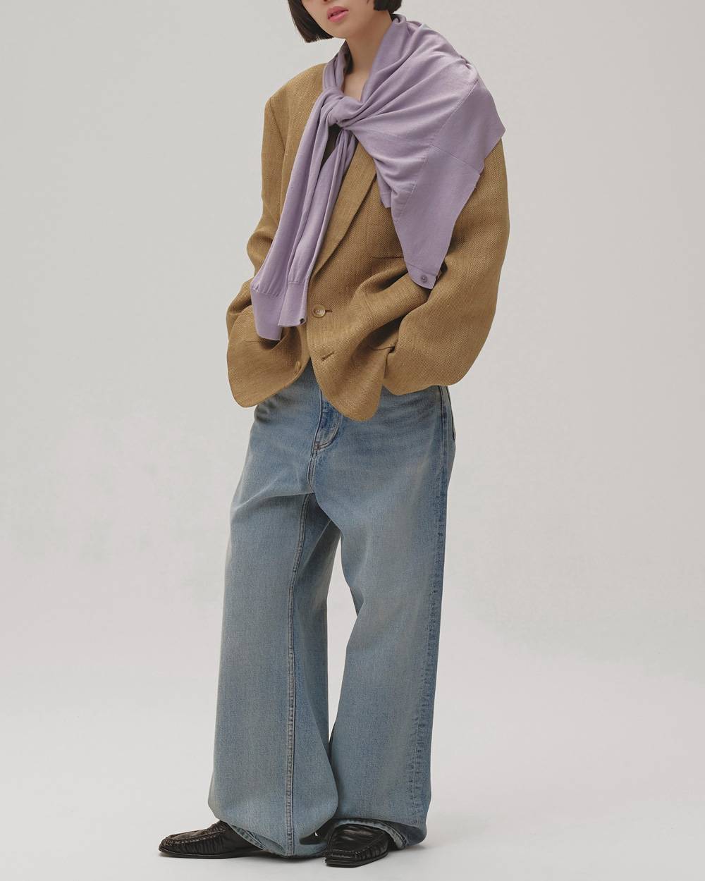 Boyfriend Linen Jacket Boyfriend Linen Jacket,ボーイフレンドリネンジャケット,12610107,ボーイフレンドジャケット,リネンジャケット,ジャケット,アウター,todayful,トゥデイフル,lifes,吉田怜香,26ss