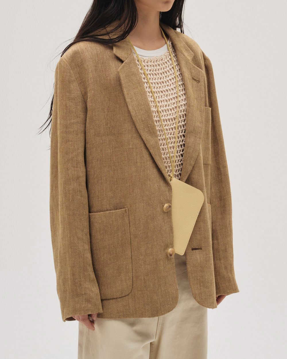 Boyfriend Linen Jacket Boyfriend Linen Jacket,ボーイフレンドリネンジャケット,12610107,ボーイフレンドジャケット,リネンジャケット,ジャケット,アウター,todayful,トゥデイフル,lifes,吉田怜香,26ss