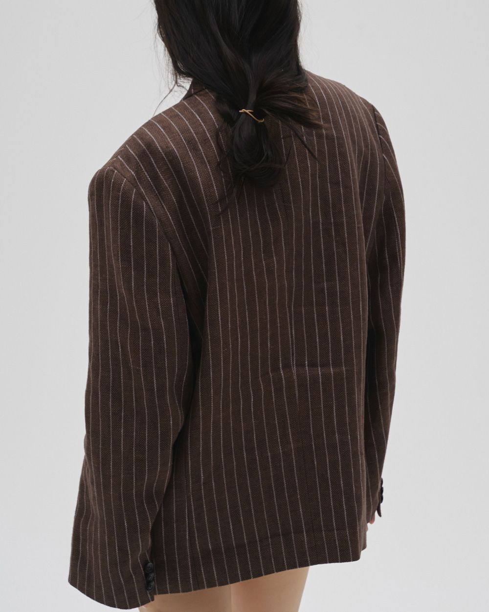 Boyfriend Stripe Linen Jacket Boyfriend Stripe Linen Jacket,ボーイフレンドストライプジャケット,12610108,ボーイフレンドジャケット,ストライプジャケット,ジャケット,アウター,todayful,トゥデイフル,lifes,吉田怜香,26ss