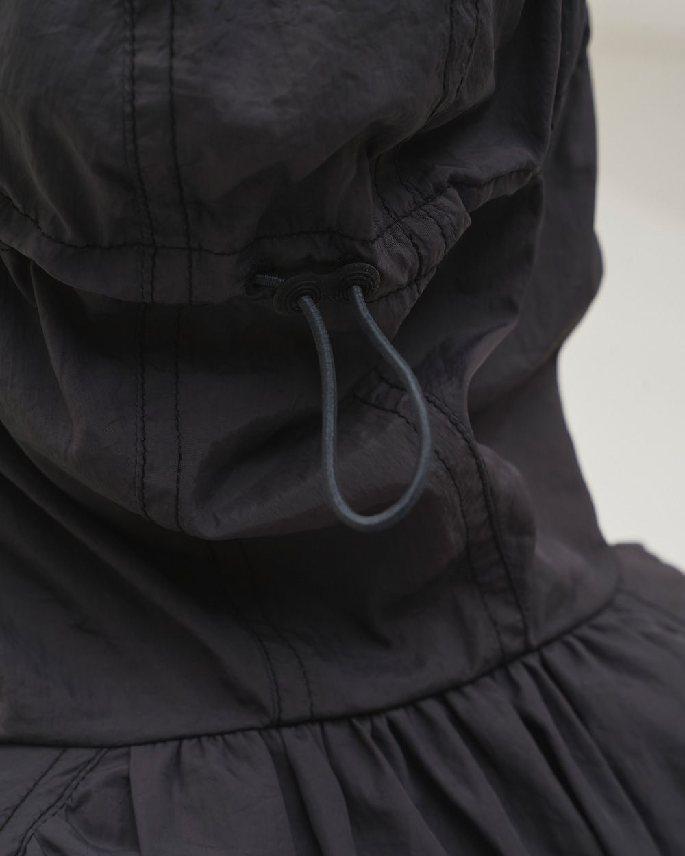 Nylon Gather Blouson Nylon Gather Blouson,ナイロンギャザーブルゾン,12610203,ブルゾン,ナイロンブルゾン,ギャザーブルゾン,ジャケット,todayful,トゥデイフル,lifes,吉田怜香,26ss