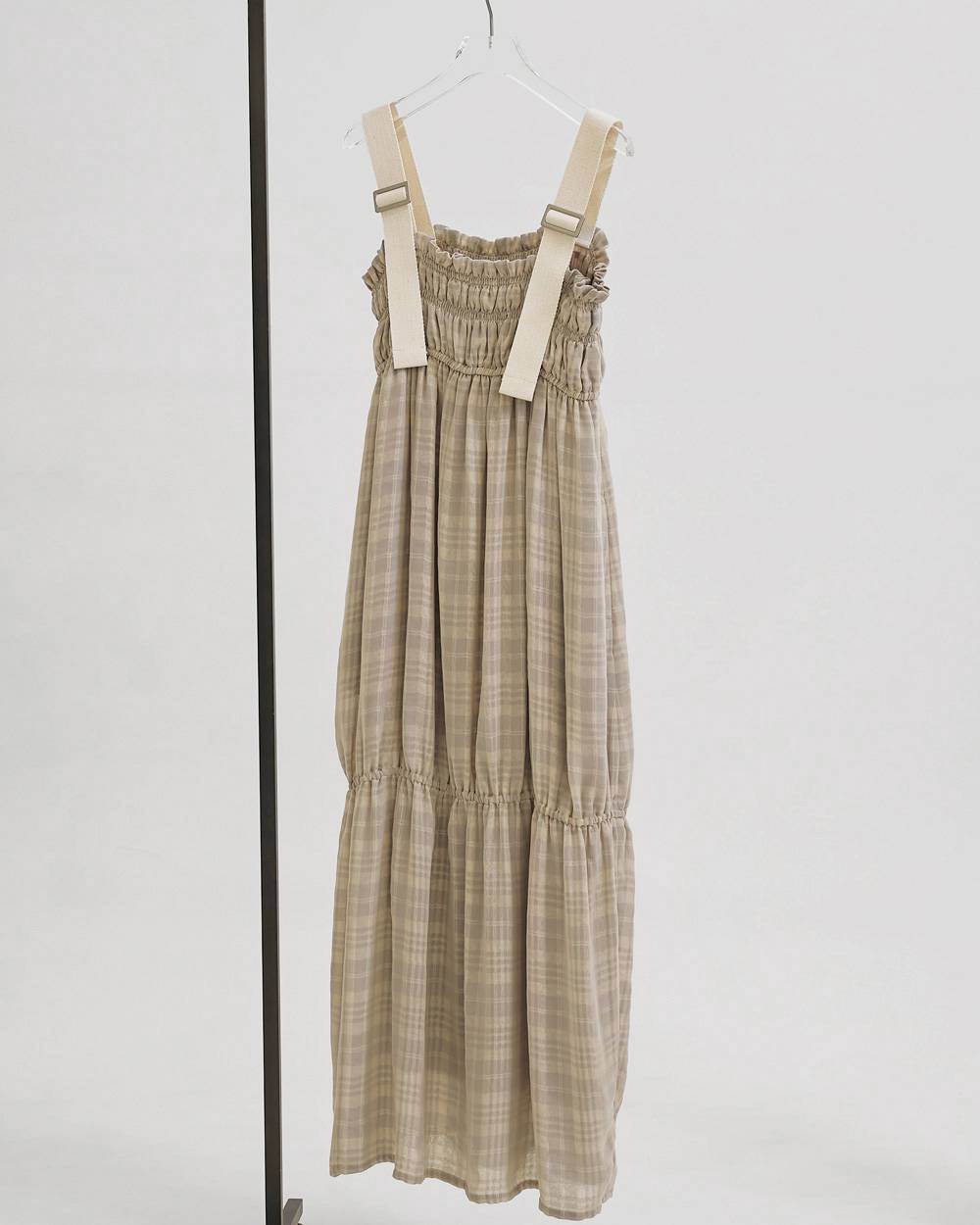 Check Jacquard Dress Check Jacquard Dress,チェックジャガードドレス,12610301,チェック,ジャガード,ドレス,チェックドレス,チェックワンピ,ワンピース,todayful,トゥデイフル,lifes,吉田怜香,26ss
