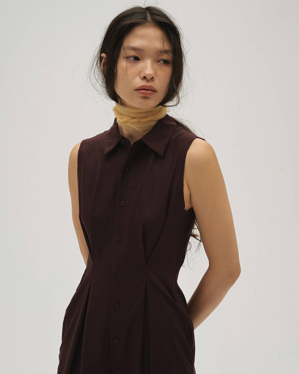 Linen Sleeveless Combinaison Linen Sleeveless Combinaison,リネンスリーブレスコンビネゾン,12610303,リネン,コンビネゾン,オールインワン,ノースリーブ,todayful,トゥデイフル,lifes,吉田怜香,26ss
