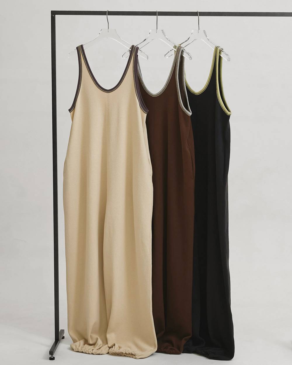 Cotton Bi-color Combinaison Cotton Bi-color Combinaison,コットンバイカラーコンビネゾン,12610307,コットン,バイカラー,キコンビネゾン,オーバーオール,パンツ,ボムス,todayful,トゥデイフル,lifes,吉田怜香,26ss