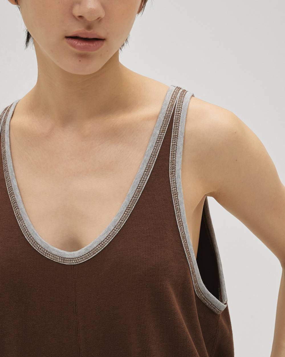 Cotton Bi-color Combinaison Cotton Bi-color Combinaison,コットンバイカラーコンビネゾン,12610307,コットン,バイカラー,キコンビネゾン,オーバーオール,パンツ,ボムス,todayful,トゥデイフル,lifes,吉田怜香,26ss